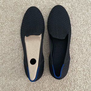 Rothy's The Loafer In Solid Black, Size 5.5